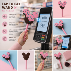 Mouse Ice Cream Tap to Pay Wand
